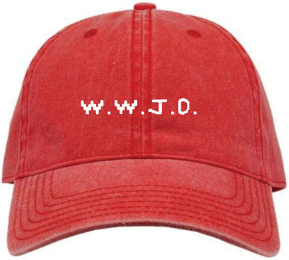 What Would Jesus Do | LC Elizabeth Original | Embroidered Unstructured Dad Hat