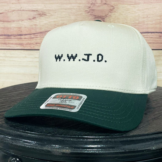 What Would Jesus Do | LC Elizabeth Original | Embroidered Trucker Hat