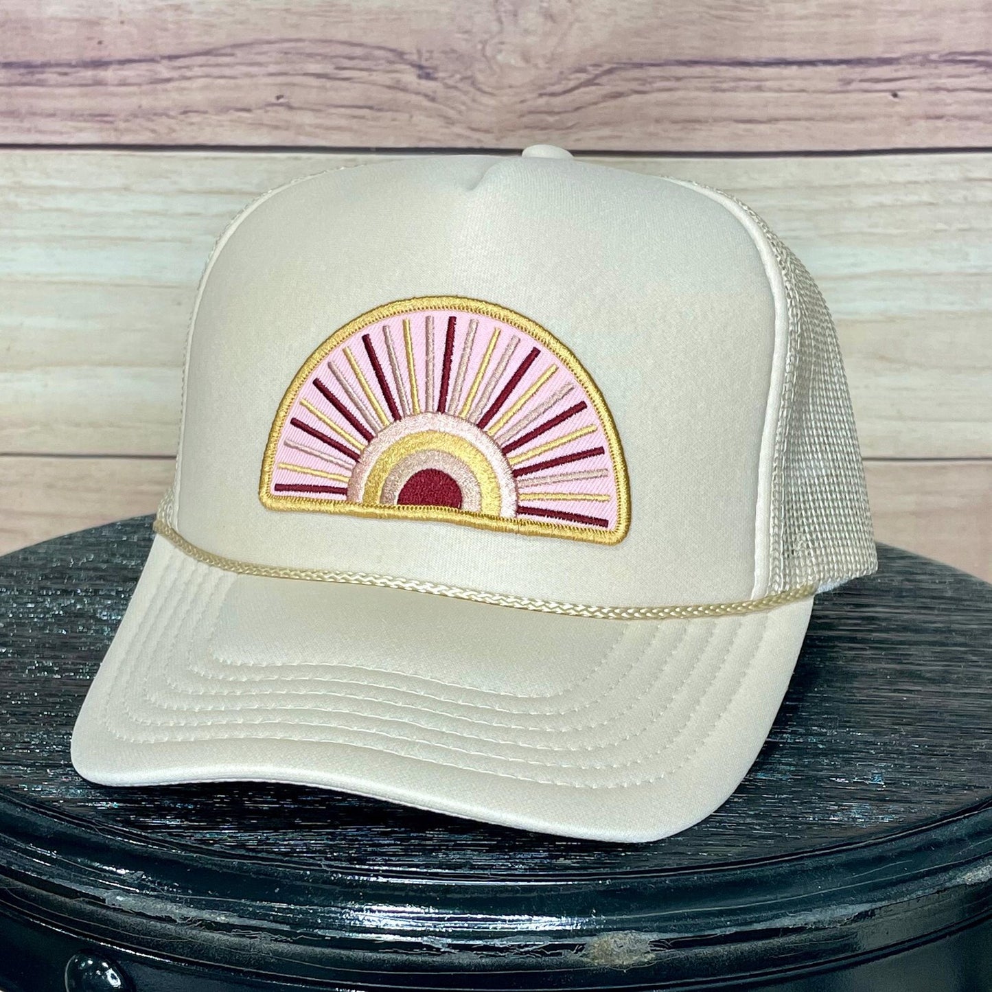 Sunrise Sunset Woven Patch | LC Elizabeth Original | Trucker Hat Patches